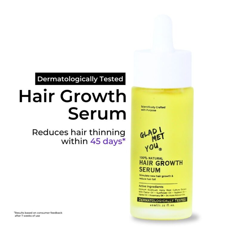 glad i met you hair growth seum